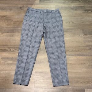 Tommy Hilfiger Men's Blue Checkered Pants